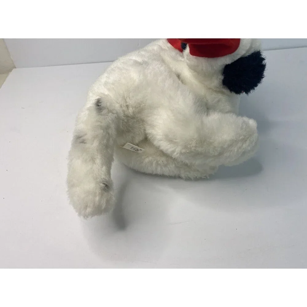 Dalmatian W Baby Fiesta 11” Plush Stuffed Animal Dog Santa Hat Christmas Holiday